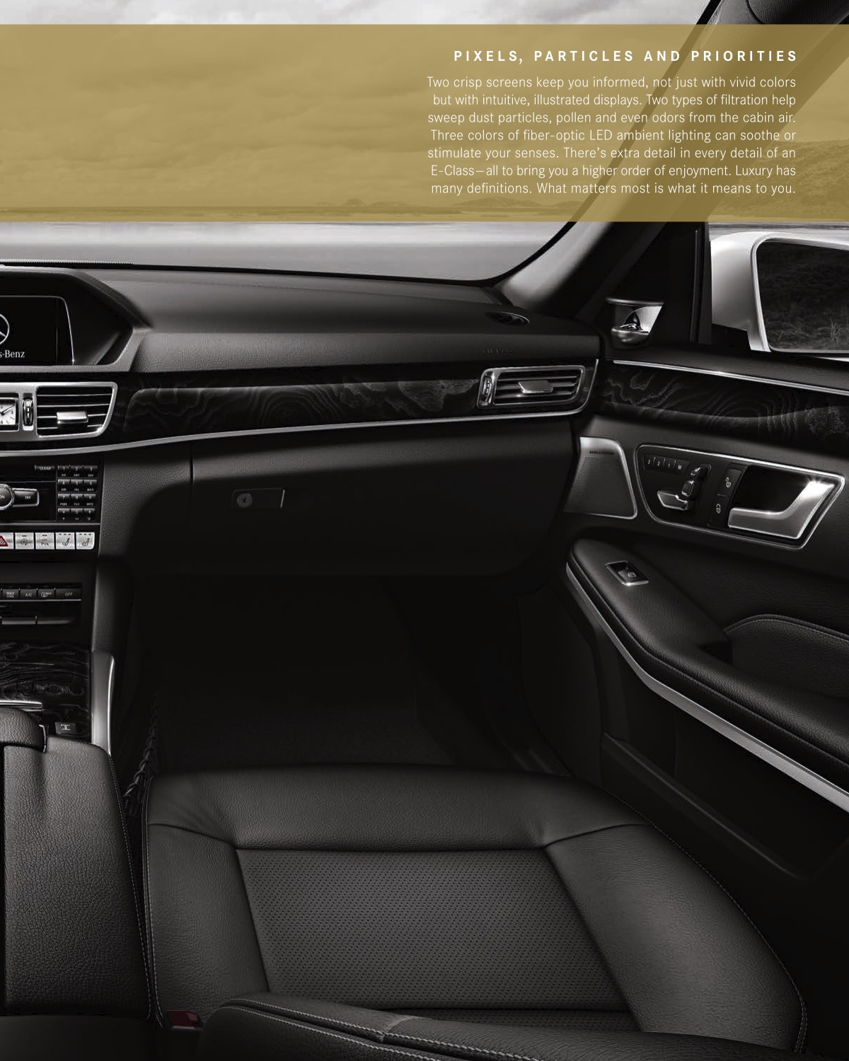 2016 Mercedes-Benz E-Class Brochure Page 5